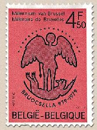 Timbre Belgique Yvert 1920