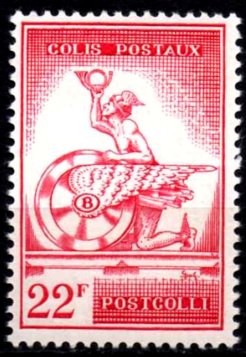 Timbre Belgique Yvert Chemin Fer 363 - Colis Postaux 52