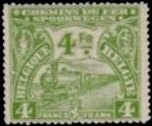 Timbre Belgique Yvert Chemin Fer 97