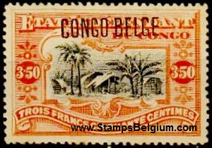 Timbre Congo Belge Yvert 47 - Click Image to Close