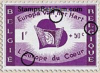 Timbre Belgique Yvert 1090 - Belgium Scott