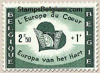 Timbre Belgique Yvert 1091 - Belgium Scott