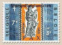 Timbre Belgique Yvert 1120 - Belgium Scott