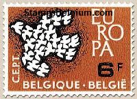 Timbre Belgique Yvert 1194