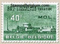 Timbre Belgique Yvert 1195