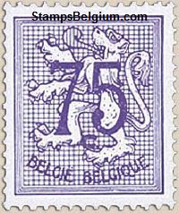 Timbre Belgique Yvert 1369 - Belgium Scott