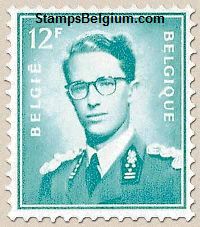 Timbre Belgique Yvert 1371 - Belgium Scott