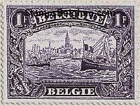 Timbre Belgique Yvert 145