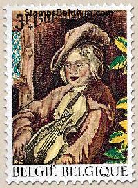 Timbre Belgique Yvert 1506 - Belgium Scott