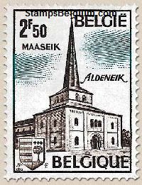 Timbre Belgique Yvert 1637