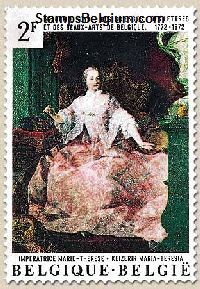 Timbre Belgique Yvert 1643