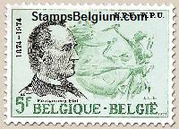 Timbre Belgique Yvert 1725 - Belgium Scott