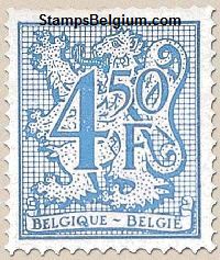 Timbre Belgique Yvert 1845