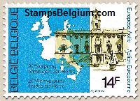 Timbre Belgique Yvert 1881