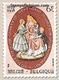 Timbre Belgique Yvert 1900