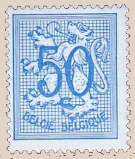 Timbre Belgique Yvert 1941