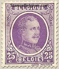 Timbre Belgique Yvert 198