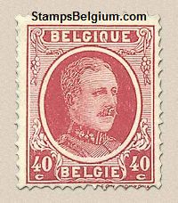 Timbre Belgique Yvert 202