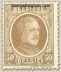 Timbre Belgique Yvert 203