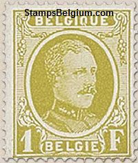 Timbre Belgique Yvert 205