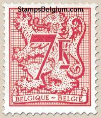 Timbre Belgique Yvert 2052