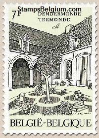 Timbre Belgique Yvert 2055