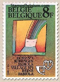 Timbre Belgique Yvert 2102