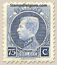 Timbre Belgique Yvert 213