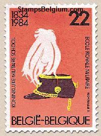 Timbre Belgique Yvert 2134