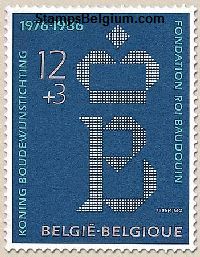 Timbre Belgique Yvert 2205