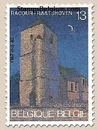 Timbre Belgique Yvert 2254