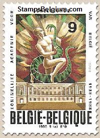 Timbre Belgique Yvert 2296