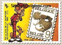 Timbre Belgique Yvert 2302