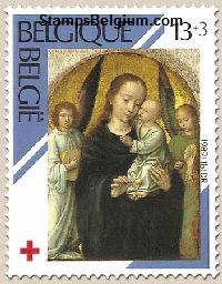 Timbre Belgique Yvert 2313