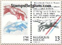 Timbre Belgique Yvert 2327