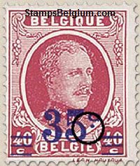 Timbre Belgique Yvert 247