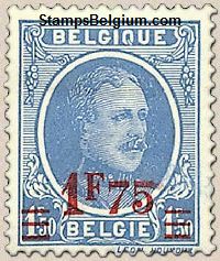 Timbre Belgique Yvert 248