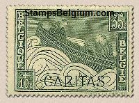 Timbre Belgique Yvert 250