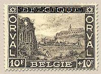 Timbre Belgique Yvert 266