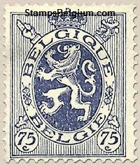 Timbre Belgique Yvert 288