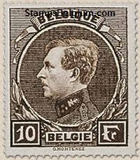 Timbre Belgique Yvert 289