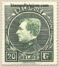 Timbre Belgique Yvert 290