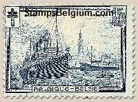 Timbre Belgique Yvert 297