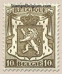 Timbre Belgique Yvert 420