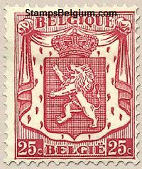 Timbre Belgique Yvert 423