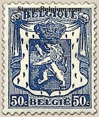 Timbre Belgique Yvert 426