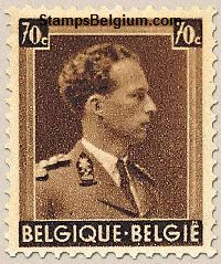 Timbre Belgique Yvert 427