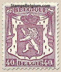 Timbre Belgique Yvert 479