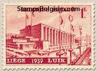 Timbre Belgique Yvert 485