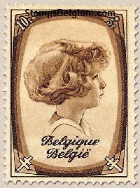 Timbre Belgique Yvert 488